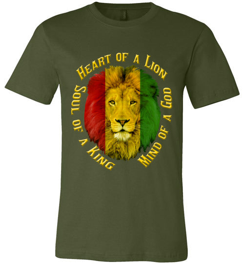 Heart of a Lion Short Sleeve T-Shirt