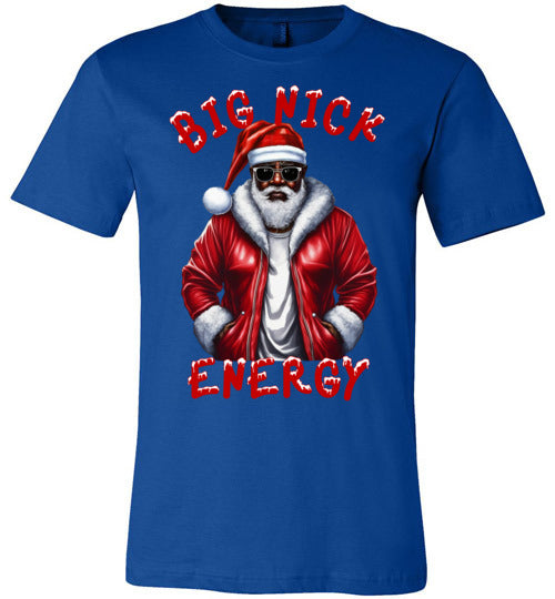 Black Santa Big Nick Energy T-Shirt