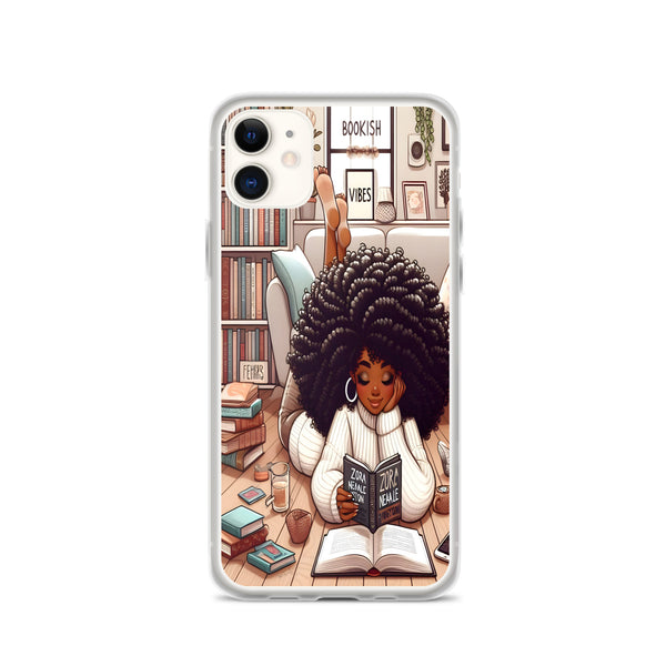 Bookish Vibes Clear Case for iPhone®