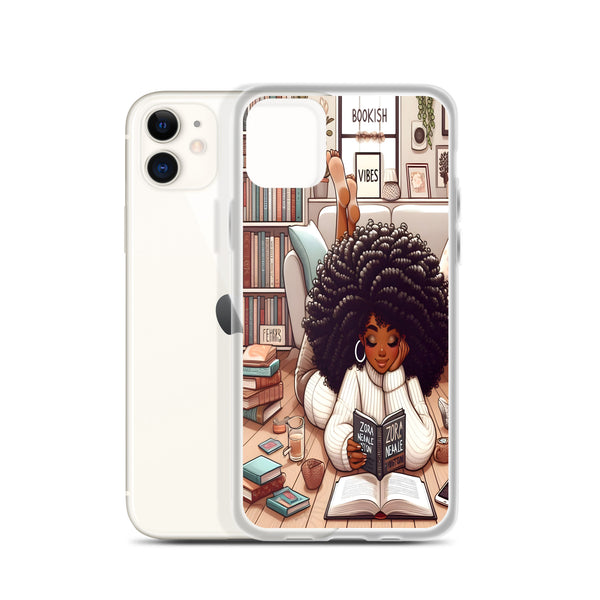 Bookish Vibes Clear Case for iPhone®