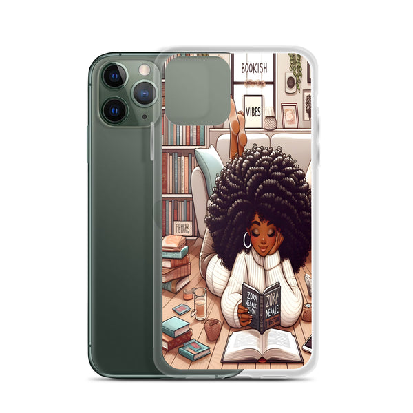 Bookish Vibes Clear Case for iPhone®