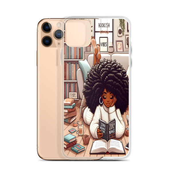 Bookish Vibes Clear Case for iPhone®