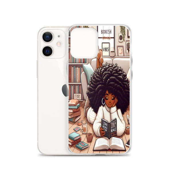 Bookish Vibes Clear Case for iPhone®