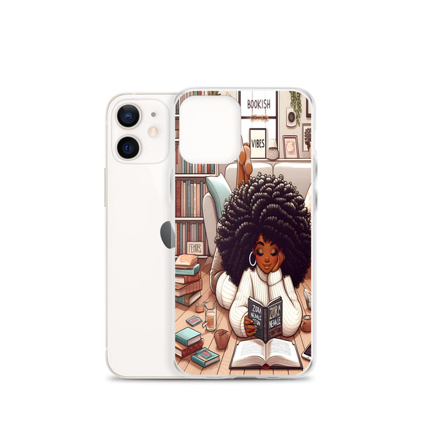 Bookish Vibes Clear Case for iPhone®