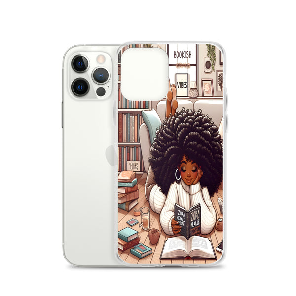 Bookish Vibes Clear Case for iPhone®