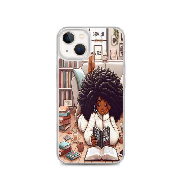 Bookish Vibes Clear Case for iPhone®