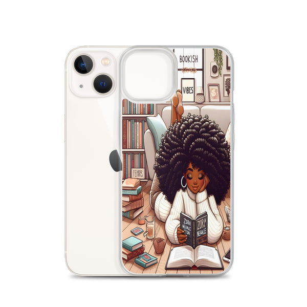 Bookish Vibes Clear Case for iPhone®