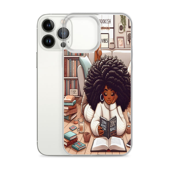 Bookish Vibes Clear Case for iPhone®