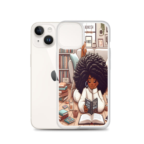 Bookish Vibes Clear Case for iPhone®