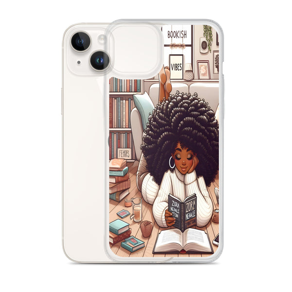 Bookish Vibes Clear Case for iPhone®