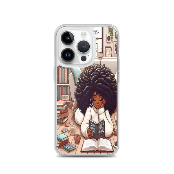 Bookish Vibes Clear Case for iPhone®