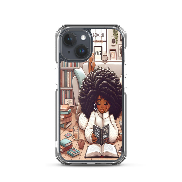 Bookish Vibes Clear Case for iPhone®