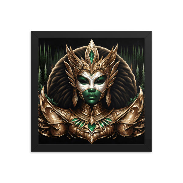 Eden's Guard: Framed Digital Print