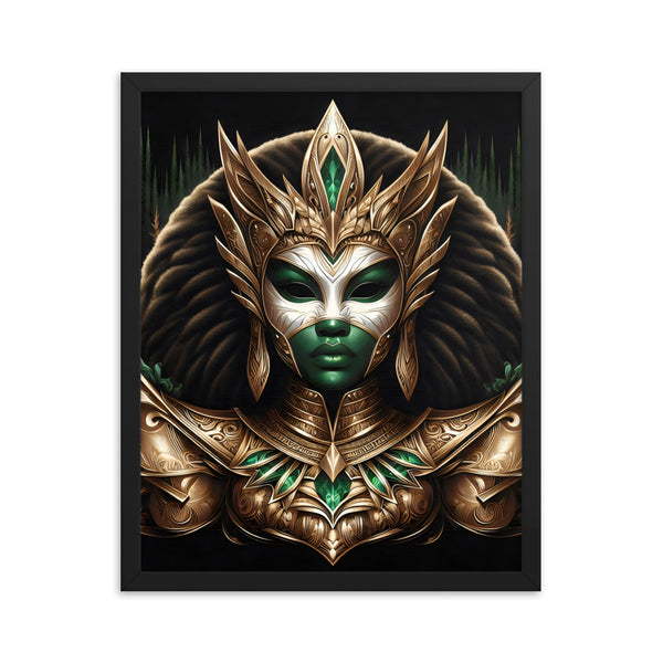 Eden's Guard: Framed Digital Print