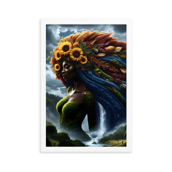 Oshun Mood: Framed Digital Print