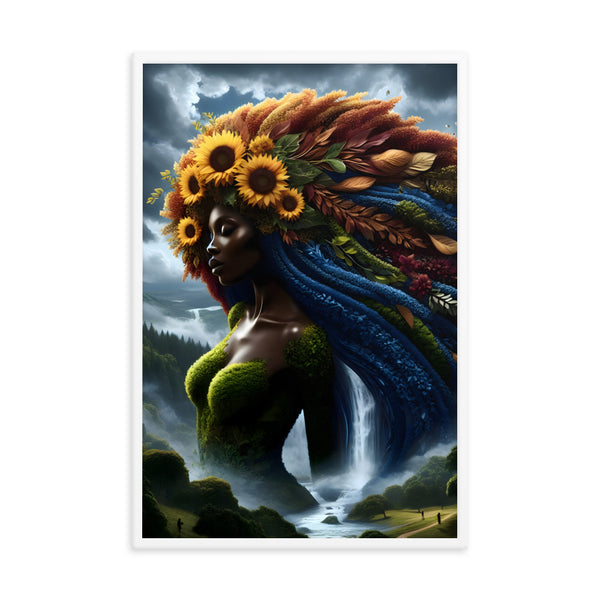 Oshun Mood: Framed Digital Print