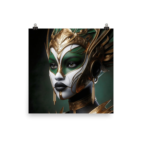 Gilded Resilience: Unframed Poster