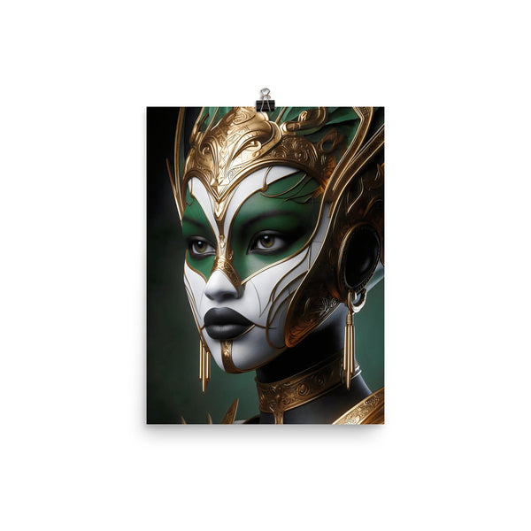 Gilded Resilience: Unframed Poster
