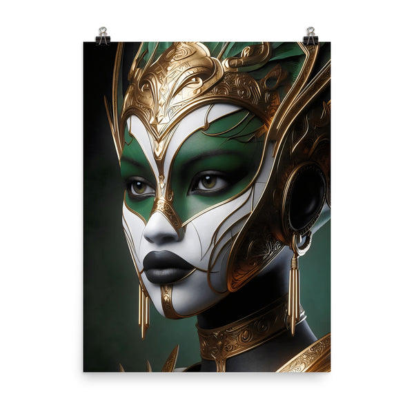 Gilded Resilience: Unframed Poster