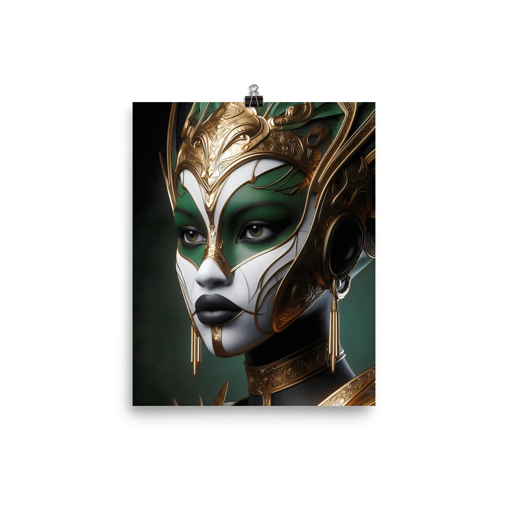 Gilded Resilience: Unframed Poster
