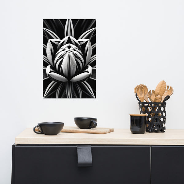 Bloom with Me: Unframed Poster