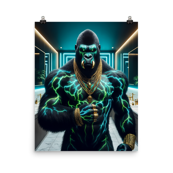Gorillagod Supreme: Unframed Poster