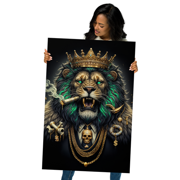 Lion Boss Royalty: Unframed Poster