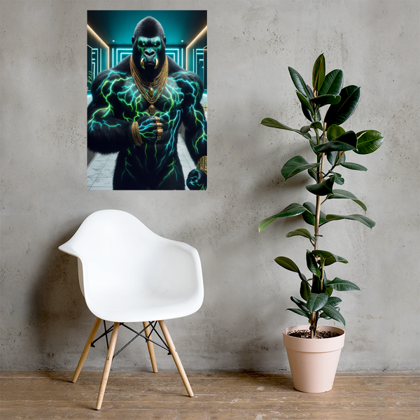 Gorillagod Supreme: Unframed Poster