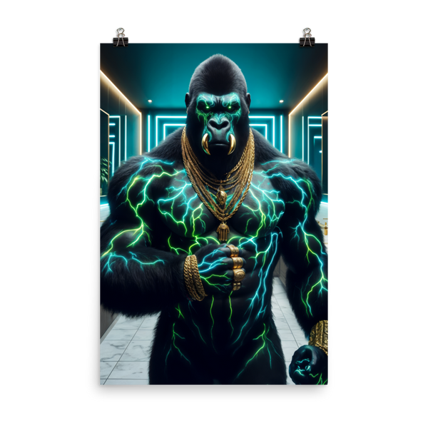 Gorillagod Supreme: Unframed Poster