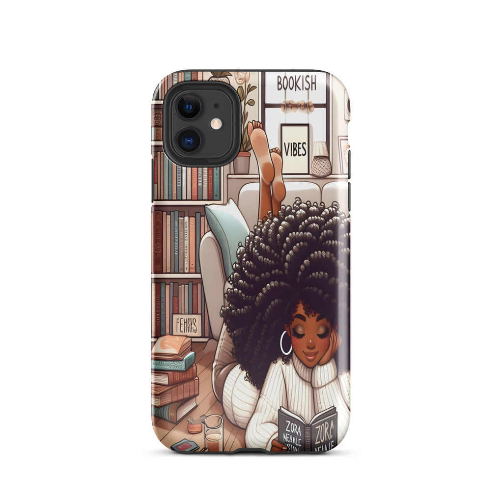 Bookish Vibes Tough Cell Phone Case for iPhone ๐