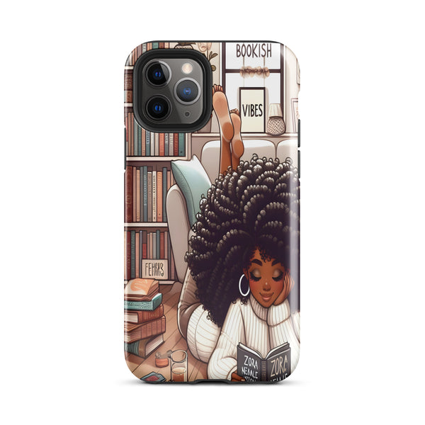 Bookish Vibes Tough Cell Phone Case for iPhone ๐