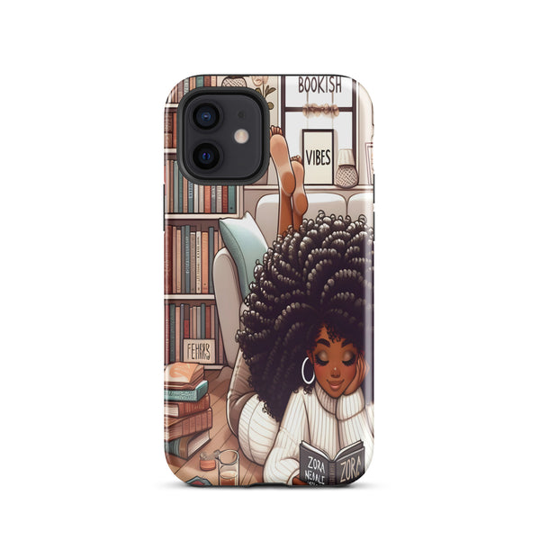 Bookish Vibes Tough Cell Phone Case for iPhone ๐