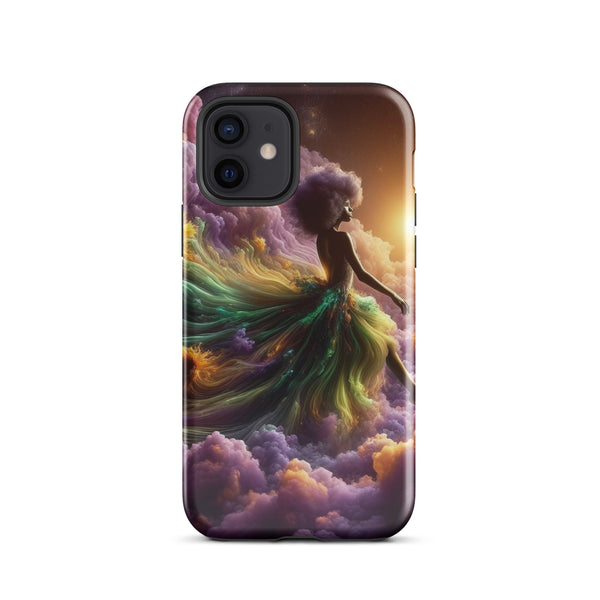 Black Goddess Clouds Tough Case for iPhone®