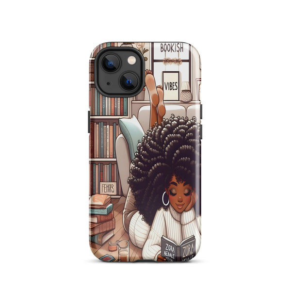 Bookish Vibes Tough Cell Phone Case for iPhone ๐