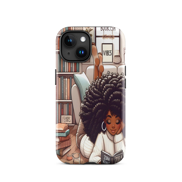 Bookish Vibes Tough Cell Phone Case for iPhone ๐