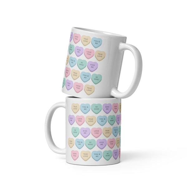 Sweet Tart Love Valentine Glossy Mug