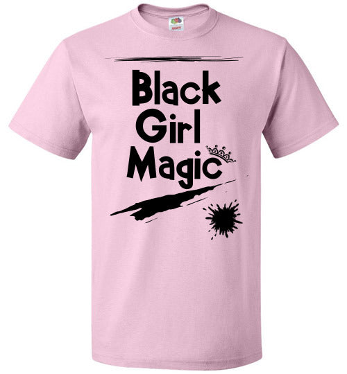 Black Girl Magic Big Kid T-Shirt - Rocking Black, Inc. #RockingBlackInc #MelaninInspires