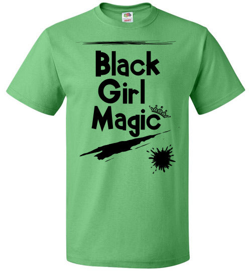 Black Girl Magic Big Kid T-Shirt - Rocking Black, Inc. #RockingBlackInc #MelaninInspires