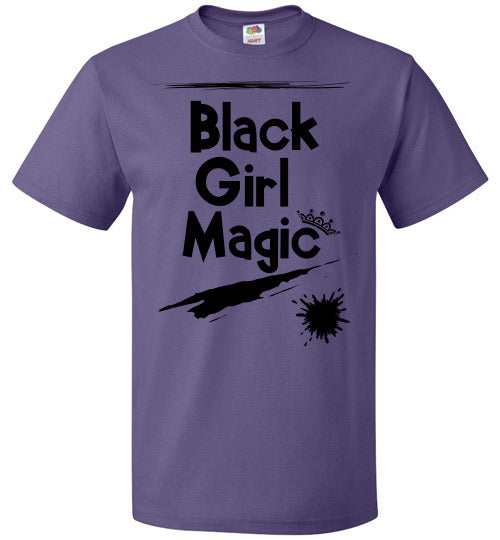 Black Girl Magic Big Kid T-Shirt - Rocking Black, Inc. #RockingBlackInc #MelaninInspires