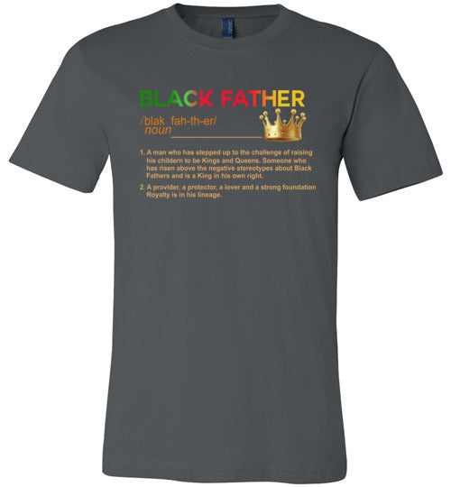Black Father Defined T-Shirt