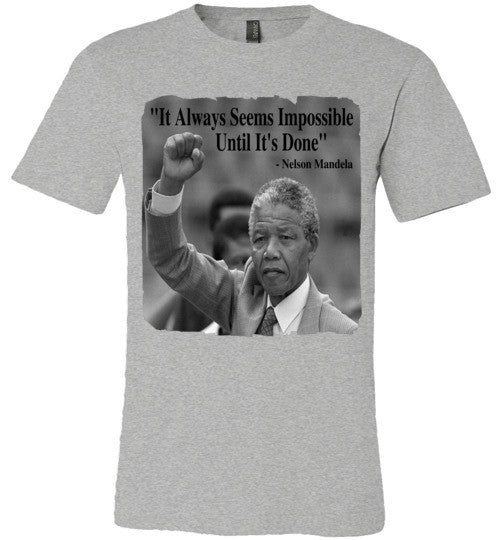 Mandela Quote Relaxed Fit T-Shirt - Rocking Black, Inc. #RockingBlackInc #MelaninInspires