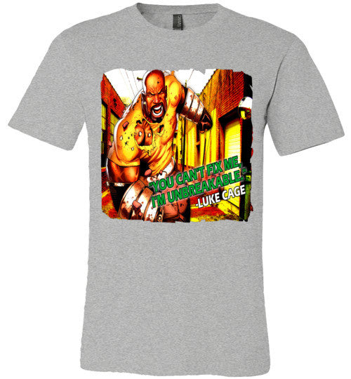 Luke Cage Short Sleeve Quote T-Shirt - Rocking Black, Inc. #RockingBlackInc #MelaninInspires