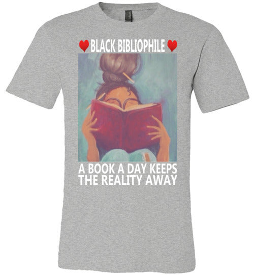 Black Bibliophile Relaxed Fit T-Shirt - Rocking Black, Inc. #RockingBlackInc #MelaninInspires