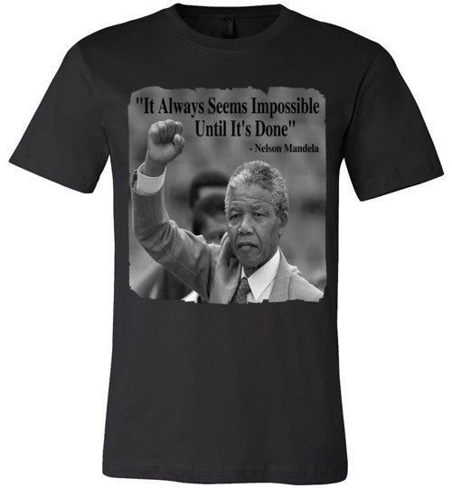 Mandela Quote Relaxed Fit T-Shirt - Rocking Black, Inc. #RockingBlackInc #MelaninInspires