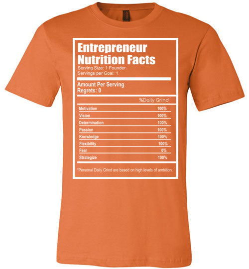 Entrepreneur Facts T-Shirt - Rocking Black, Inc. #RockingBlackInc #MelaninInspires