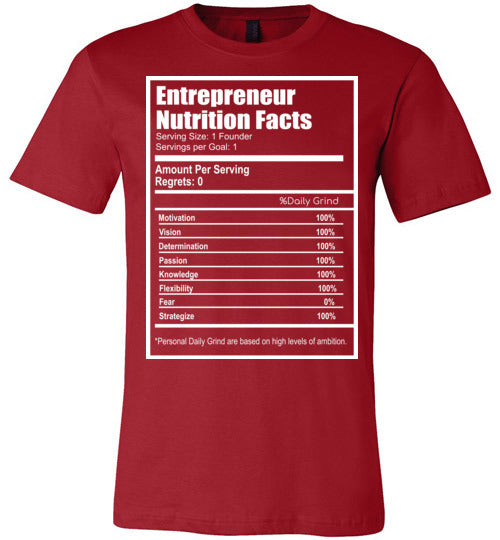 Entrepreneur Facts T-Shirt - Rocking Black, Inc. #RockingBlackInc #MelaninInspires