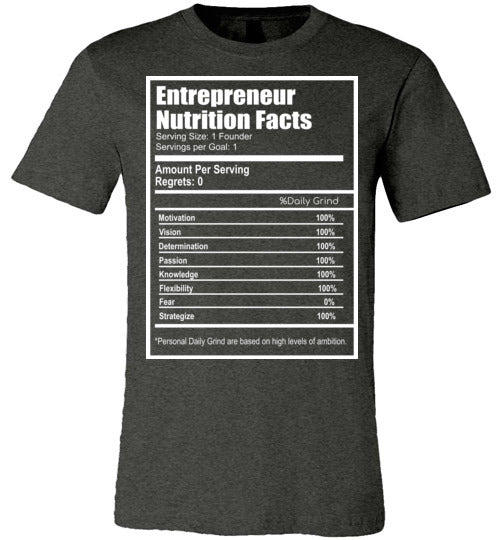 Entrepreneur Facts T-Shirt - Rocking Black, Inc. #RockingBlackInc #MelaninInspires