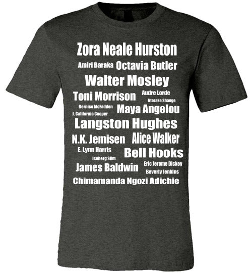 Empowering T-Shirt Celebrating Black Literary Icons, Black Authors