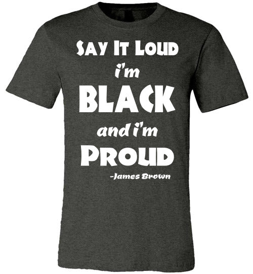 I'm Black and I'm Proud Comfort T-Shirt - Rocking Black, Inc. #RockingBlackInc #MelaninInspires