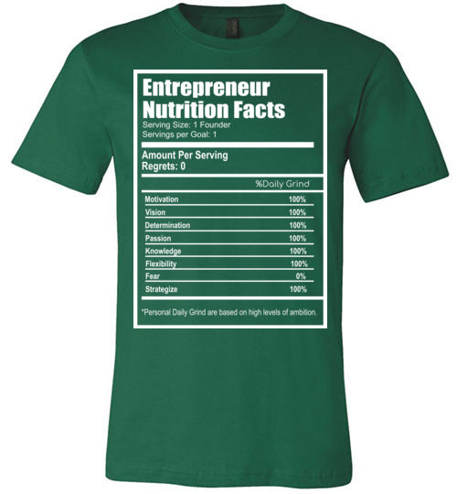 Entrepreneur Facts T-Shirt - Rocking Black, Inc. #RockingBlackInc #MelaninInspires